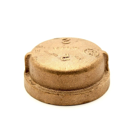 Thrifco Plumbing 1/2 Brass Cap 9318083